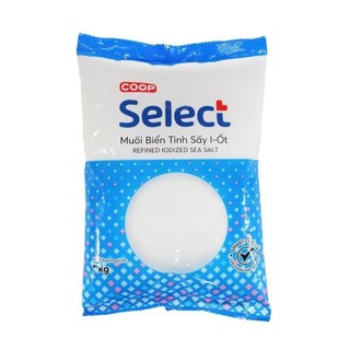 [DATE MỚI] Muối Biển Coop Select Tinh Sấy 1kg