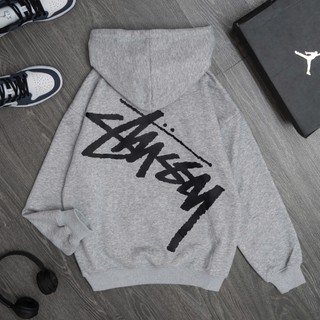  Áo hoodie nam nữ SSTUSSY chất liệu nỉ lót nhung lông cáo cao cấp có mũ giữ ấm cho mùa đông. 