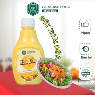 Sốt Xoài Dứa PARADISE - Sốt salad rau, hoa quả, chấm hải sản đồ nướng làm gỏi - 250ml