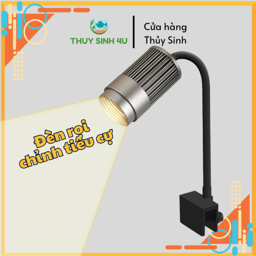 Đèn rọi hồ cá chỉnh tiêu cự | 3 chế độ sáng Spot Light Biotop | hàng cao cấp