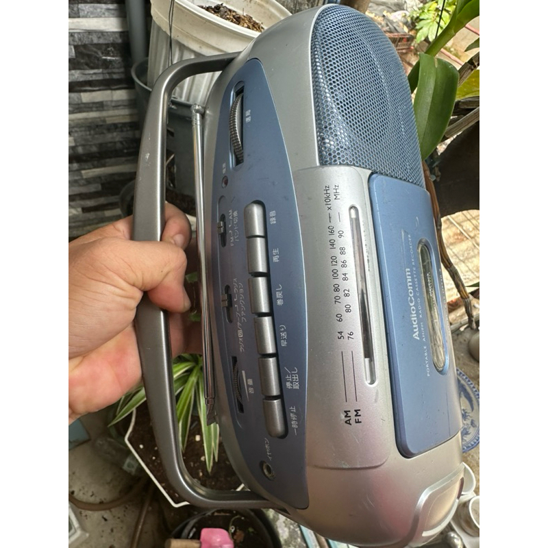 radio cassette sanyo hàng bãi nhật lỗi