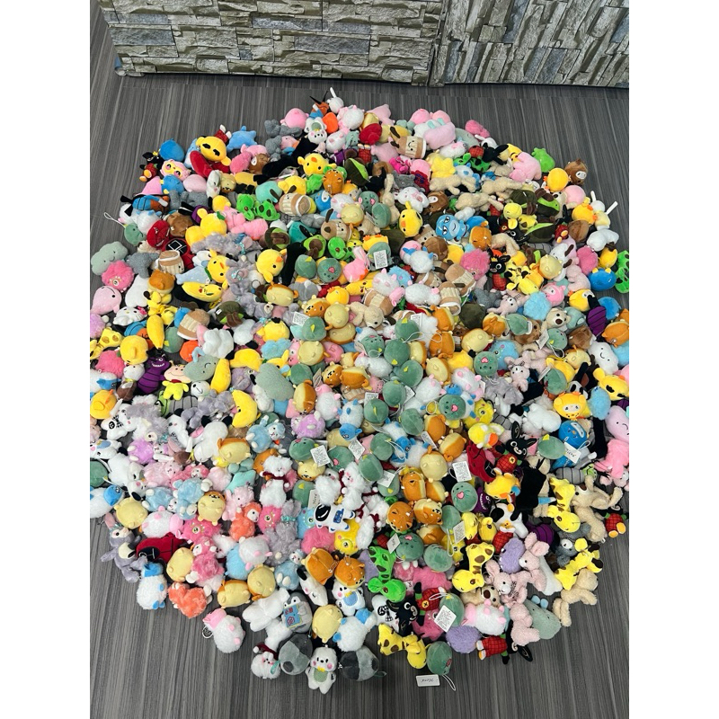 Lô gấu bông mini 7-12cm 100 con