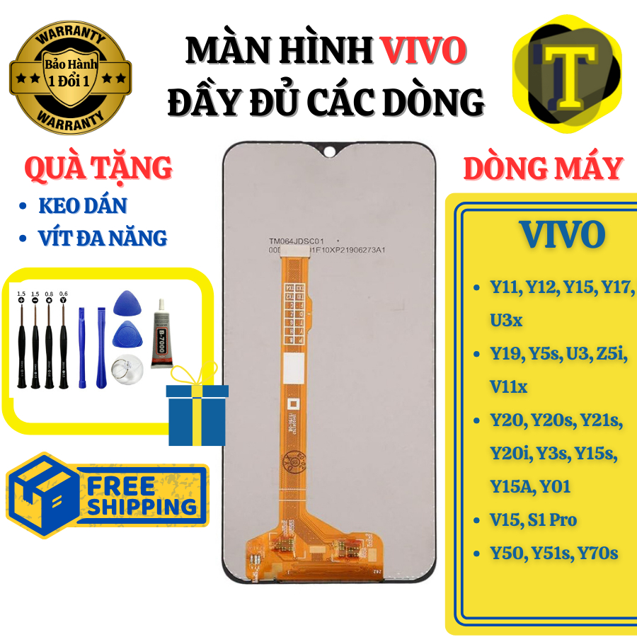  Màn Hình VIVO Y11 Y17 Y91 Y93 Y20 Y20s Y50 V15 Y3 Y12 Y12s Y15 Y20i S1 Pro Y51s Y70s U3 Z5i 