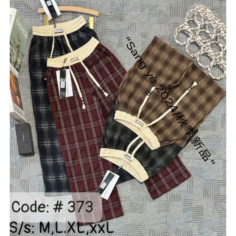 Quần kẻ suông ống rộng vải Dạ  tàu có giãn from rộng  hàng quảng châu siêu đẹp | BigBuy360 - bigbuy360.vn