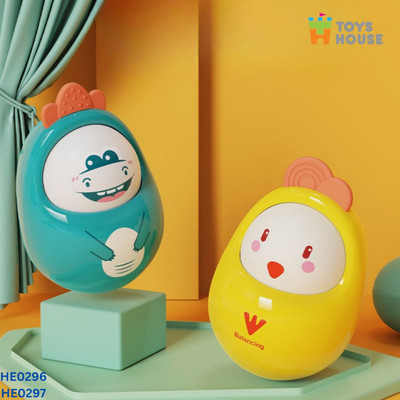 Đồ chơi lật đật nhiều hình Toyshouse - decor dễ thương cho bé