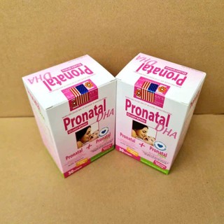 PRONATAL DHA Viên bổ cho bà bầu bổ sung dưỡng chất cho mẹ và bé - Hộp 30 viên