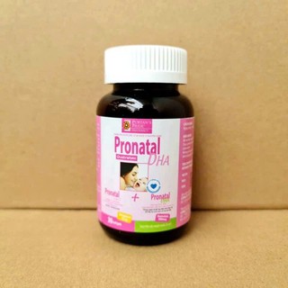 PRONATAL DHA Viên bổ cho bà bầu bổ sung dưỡng chất cho mẹ và bé - Hộp 30 viên