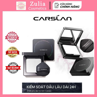 [Minisize] Phấn Nén trang điểm CARSLAN Mini lâu trôi kiềm dầu 24 giờ Che Phủ Tốt Nhỏ Gọn Tiện Lợi Vỏ Nam Châm 1g