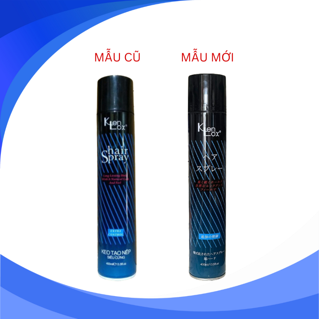 Gôm Xịt Tóc Kenlox 400ml Gôm Xịt Tóc Nam