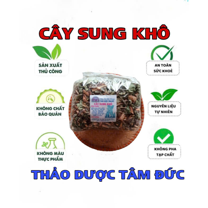 1kg thân lá cây sung sấy khô