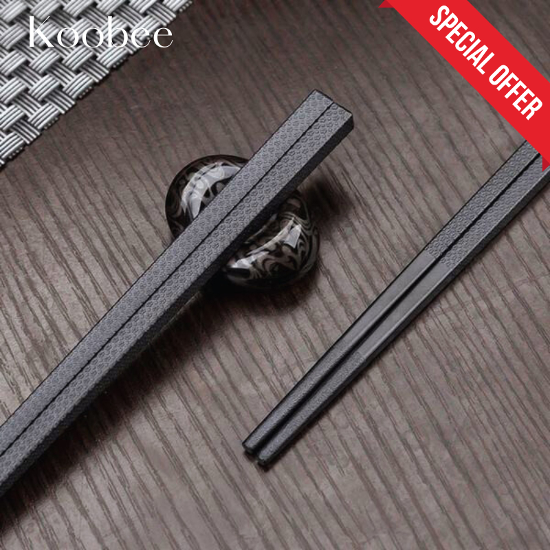 Set 10 Đôi Đũa Nhật Sợi Thuỷ Tinh Glass Fiber - Đũa Ăn Cơm Kháng Khuẩn Chống Nấm Mốc Chống Trơn Trượt (BA05)