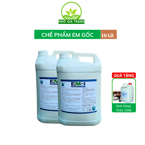 Chế phẩm EM gốc [ 10 lít ] 1 lít ủ được 40 lít EM thứ cấp