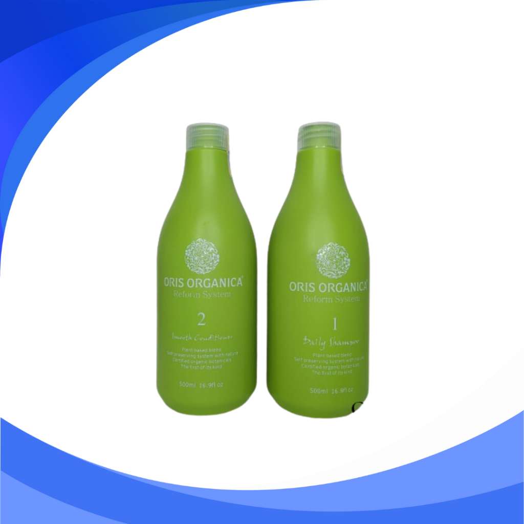 Bộ Dầu Gội Xả ORIS ORGANICA LÚA MẠCH phục hồi tóc. 500mlx2