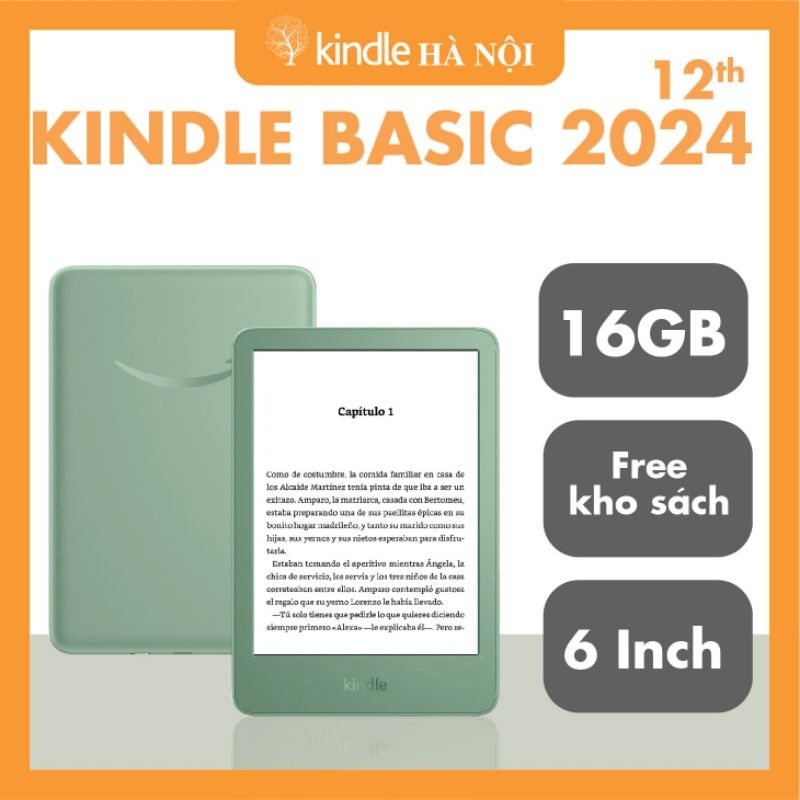 Máy đọc sách Kindle Basic 2024, Kindle 2024