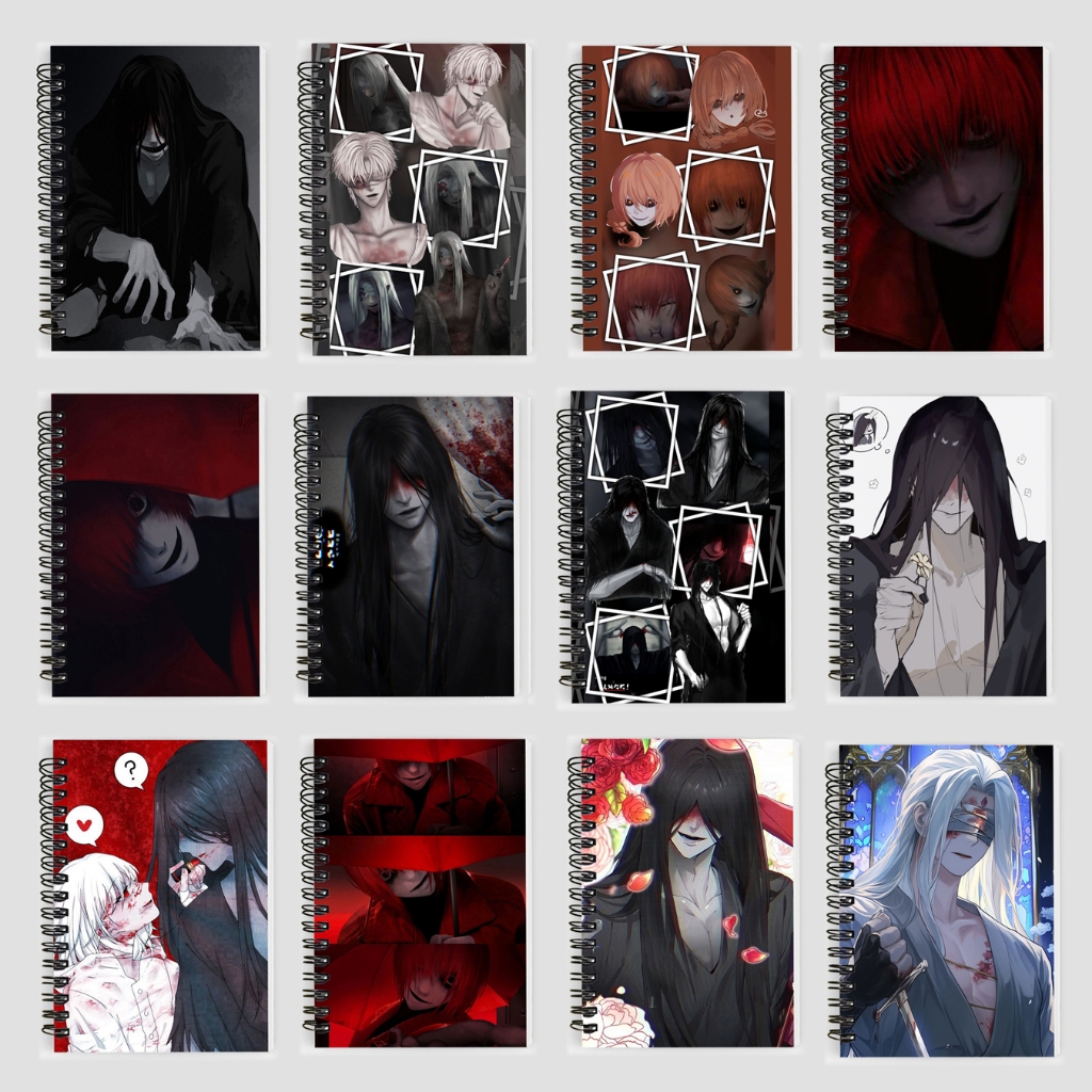 Sổ vẽ chì sổ phác thảo Homicipher Mr. Scarletella Mr. Chopped Mr. Hood Mr. Crawling Mr. Machete Mr. 