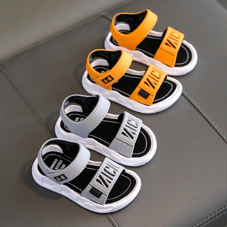 Giày sandan bé trai dép quai hậu cho bé đế cao su mềm nhẹ quai nhựa chắc chắn sandal chống trượt
