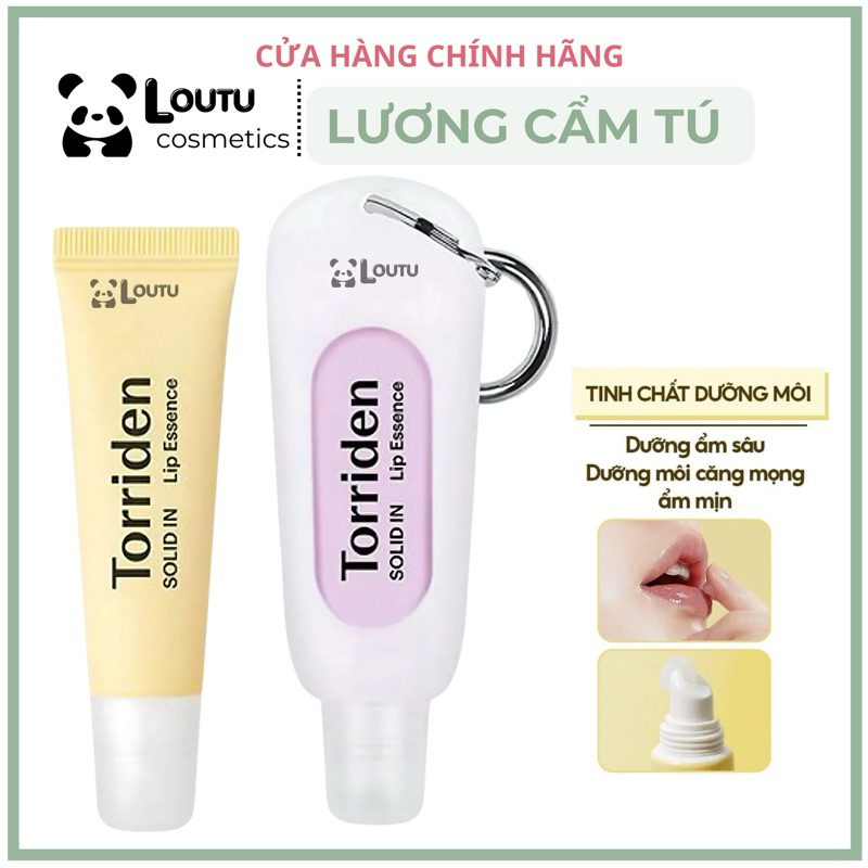 [𝐀𝐔𝐓𝐇𝐄𝐍𝐓𝐈𝐂-Loutu] Tinh Chất Dưỡng Môi Torri ĐEN Ceramide Lip essence 11ML