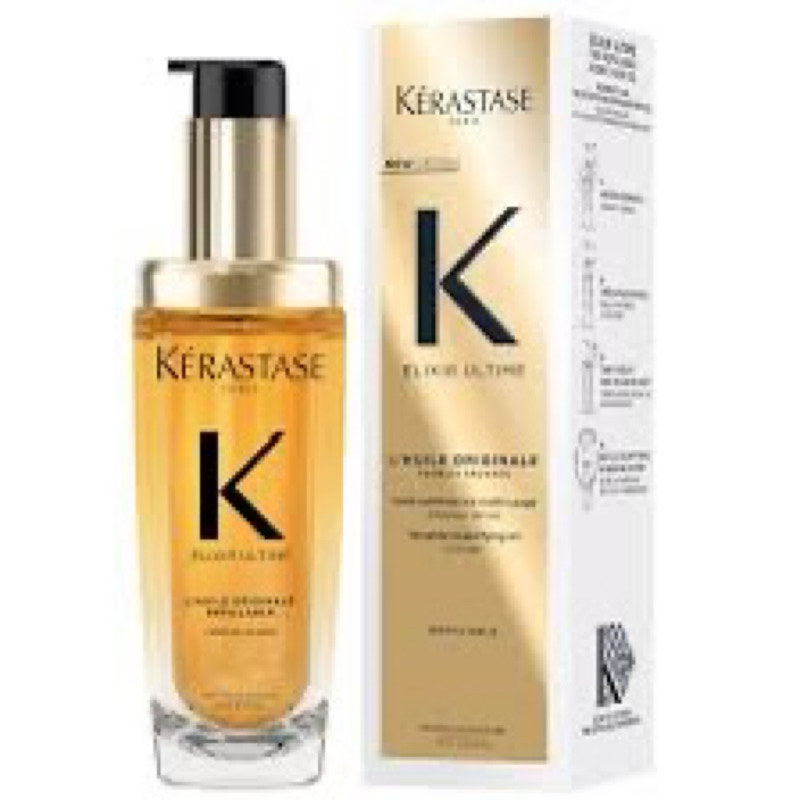 TINH DẦU DƯỠNG PHỤC HỒI TÓC CAO CẤP KERASTASE ELIXIR ULTIME 75ml ( New)