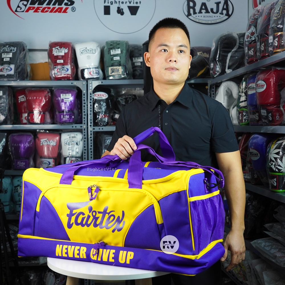 Túi Fairtex BAG2 Fairtex Gym Bag - Yellow Puper