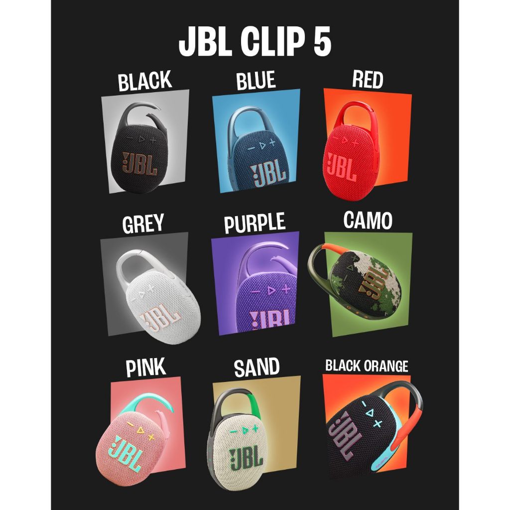 Loa Bluetooth di động kháng nước JBL Clip 5 - Hàng Chính Hãng | BigBuy360 - bigbuy360.vn