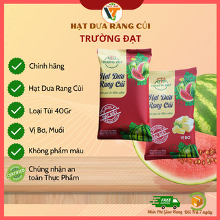  Hạt Dưa Rang Củi Trường Đạt Gia Lai Bì New Đỏ Gói 40gr 