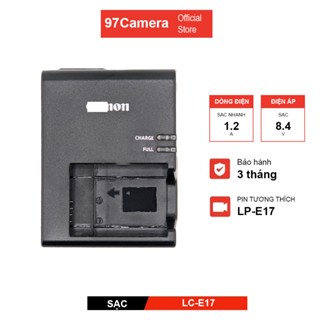 Sạc pin LP E17 loại tốt - Hàng nhập khẩu Canon EOS Rebel T6i and T6s DSLRs, 750D, 760D, 800D