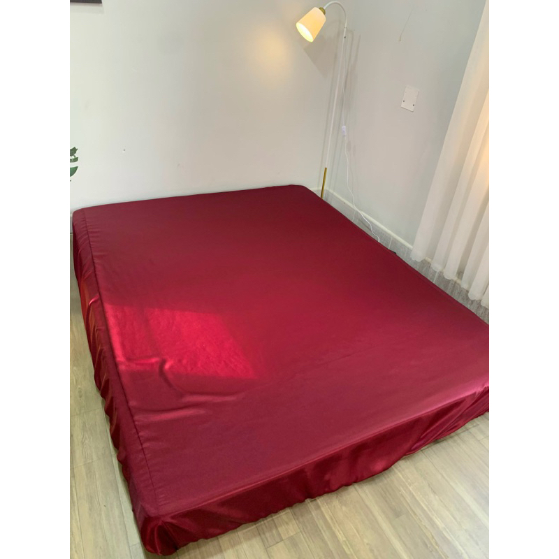 Tấm drap phi lụa, ga phi lụa lẻ ( ko có vỏ gối) - M2 M4 M6 M8