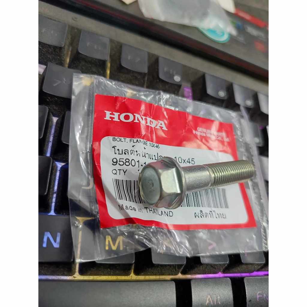 ốc 10x45 10*45 số 10 bắt phuộc trước chảng ba ab air blade click vario honda thái lan