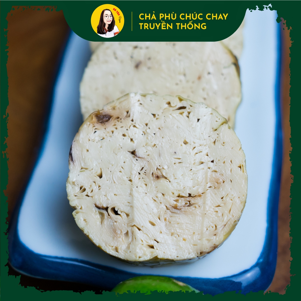 Chả Phù Chúc (Tàu Hũ Ky) Thuần Chay Bà Tân Vegan Truyền Thống 500gr/cây