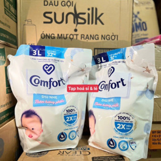 Nước xả vải Comfort Cho Da Nhạy Cảm 1 túi 3L dịu nhẹ cho bé