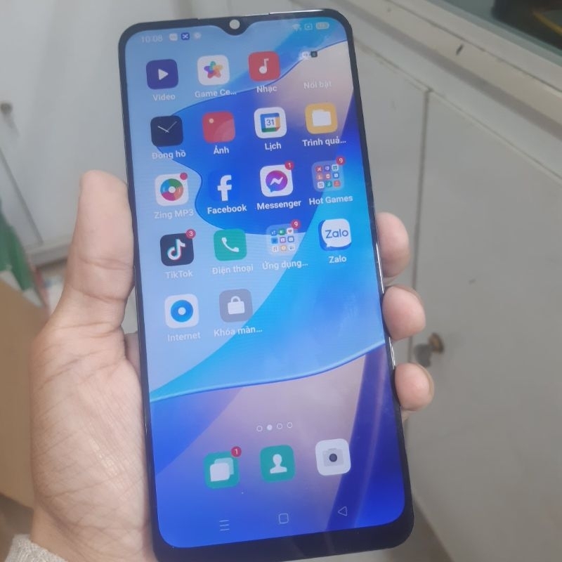 Màn hình oppo A16 - A16s - A54s - A56 4g - realme C25 - C25s dùng chung cũ bóc máy hiển thị đẹp,cảm 