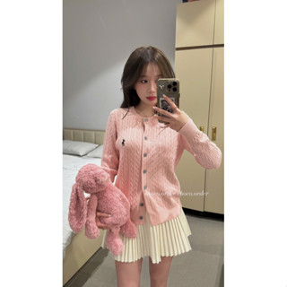 Choco•[Sẵn] ÁO CARDIGAN LEN THỪNG LOGO NGỰA THÊU HÀNG QC LOẠI 1