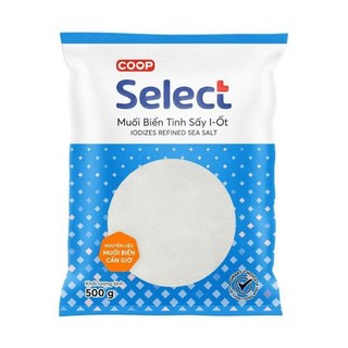 [DATE MỚI] Muối Biển Tinh Sấy i-ốt Select 1kg