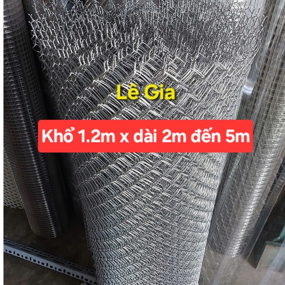 (Dài 2m đến 5m-khổ 1.2m)Lưới sắt B20.lưới quây chuồng làm hàng rào,lưới quây vật nuôi đa năng