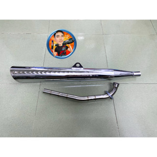  Pô RS-S100 2543  Móc Nĩ Hơi Cổ Rời Inox27 Có Thể Gắn Chế Wave A110 S110 RSX110 Sirus50 