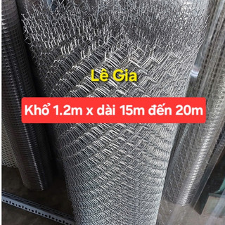   Dài 15m đến 20m  Khổ 1,2m lưới B20 ,LƯỚI B20 làm hàng rào ,quây chuồng vật nuôi gà vịt,lưới làm chuồng trahi đa năng 