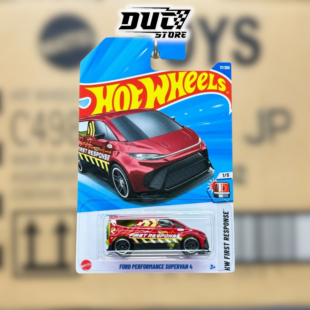 Ducstore Xe mô hình JBC20 Hot Wheels Ford Performance Supervan 4 - Treasure Hunt A case 2025