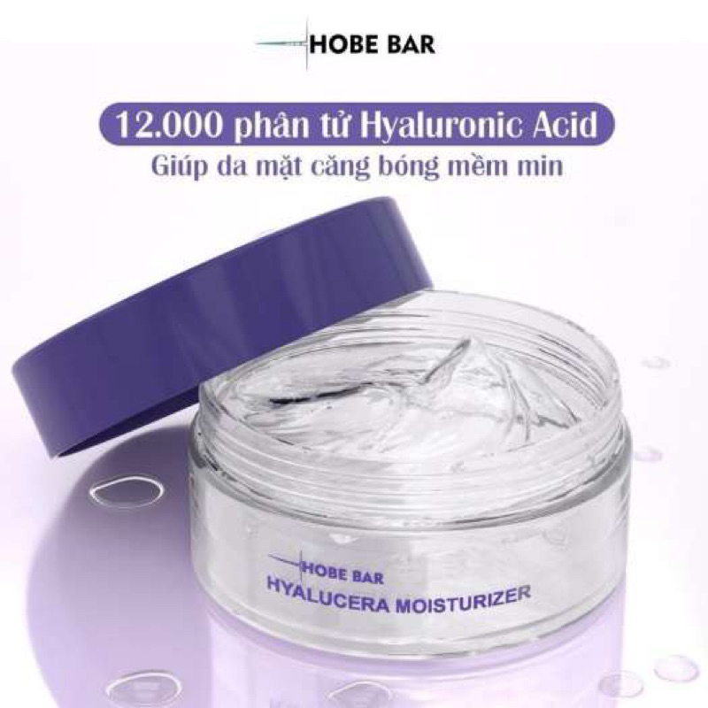 Kem dưỡng ẩm HOBE BAR hỗ trợ duy trì độ ẩm, khóa ẩm