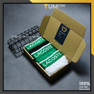 Combo 3 quần lót nam sợi cotton siêu co giãn 4 chiều cực đẹp full box Tumcini CB