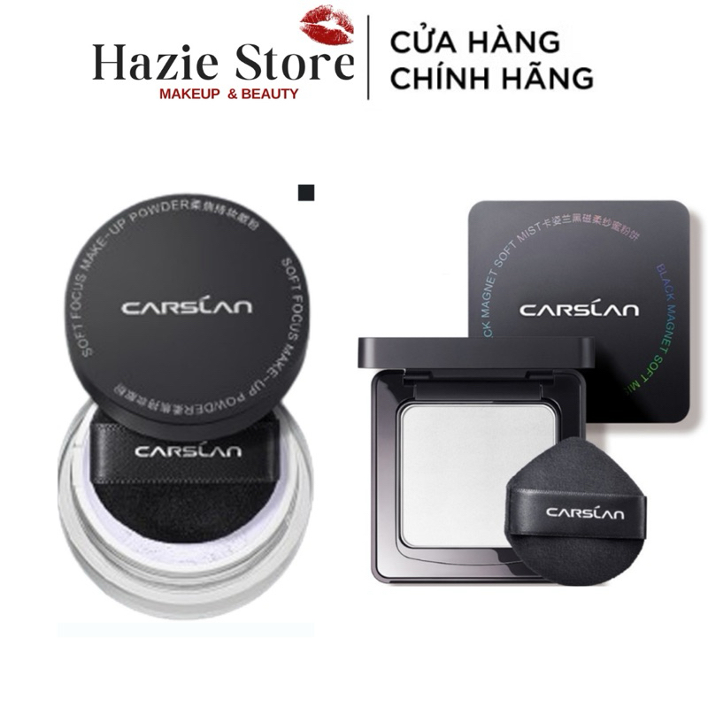 Phấn Phủ Carslan Mini, Kiềm Dầu, Chống Nước, Lâu Trôi,1g