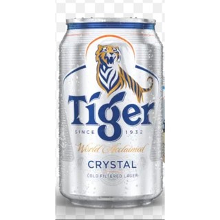 Thùng bia Tiger Crystal 24 lon nhập khẩu từ Thái Lan