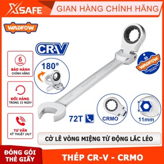  Cờ lê vòng miệng tự động lắc léo WADFOW nhiều kích cỡ Cờ lê Ratchet linh hoạt Chính hãng 