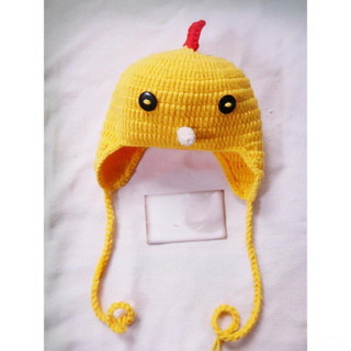 Nón len handmade gà vàng cho bé