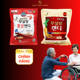  Kẹo Hồng Sâm Không Đường Hàn Quốc 365 Gói 500g 