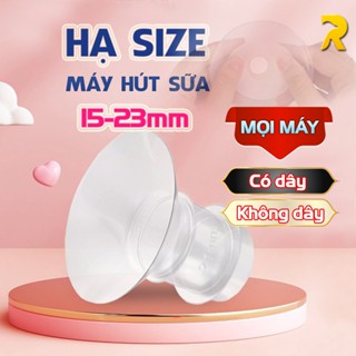 Đệm Hạ Size Phễu Máy Hút Sữa Silicone, Đệm Giảm Size Máy Có Dây Và Không Dây