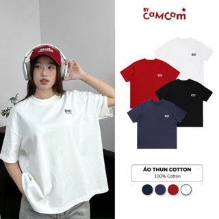Áo Thun Boxy Collection Bycamcam Cotton Đứng Form Basic Collection Nam Nữ