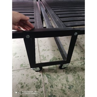 Giường sắt xếp gọn 1met