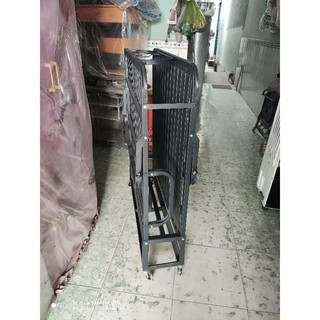 Giường sắt xếp gọn 1met