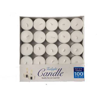 Nến tealight 100 viên đốt cháy 4 tiếng