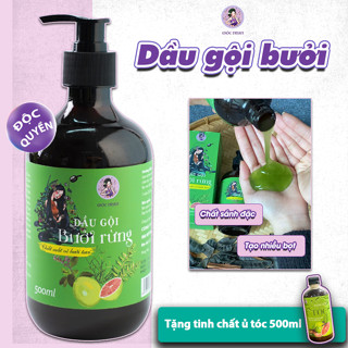 Dầu gội bưởi rừng - Hỗ trợ tóc con mọc như nấm mọc sau mưa - Chai 500ml Mộc Nhan